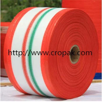 Automatisch verpakken van Raschel-zakken op rollen